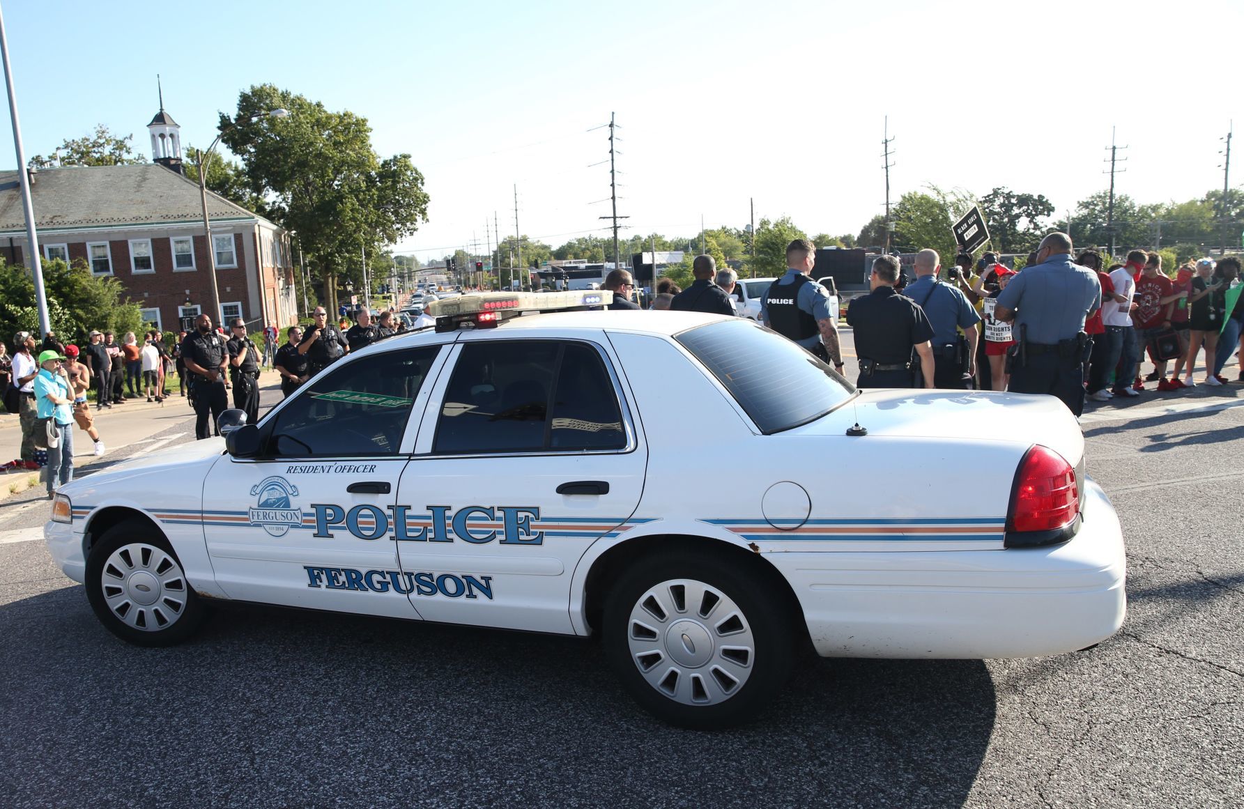 Protest for Terry Tillman